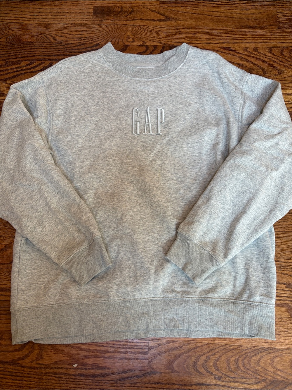 GAP Light Gray Men's Crewneck Sweatshirt sz M